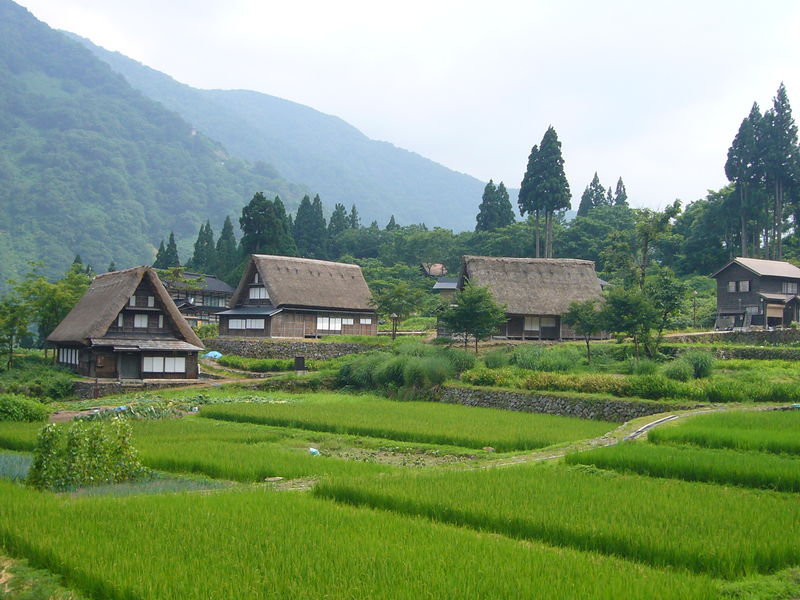 Soubor:Ainokura in Gokayama area.jpg