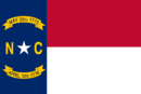 Vlajka amerického státu Severní Karolína
