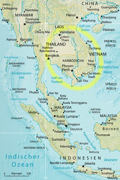 Soubor:Karte der Indochinesischen Halbinsel-de.jpg