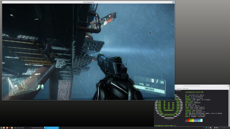 Soubor:Crysis 3 Remastered-Linux Mint-2026-014.jpg