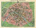 1920s Leconte Map of Paris w-Monuments and Map of Versailles - Geographicus - ParisVersailles-leconte-1920s - 1.jpg