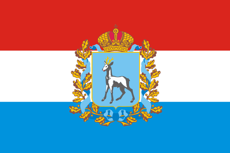 Soubor:Flag of Samara Oblast.png