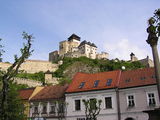 Hlavní dominantou Trenčína je Trenčínský hrad