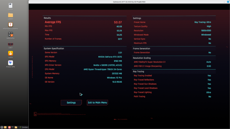 Soubor:Cyberpunk 2077-Wine-Linux Mint-06-2026.png