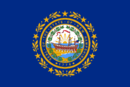 Vlajka amerického státu New Hampshire