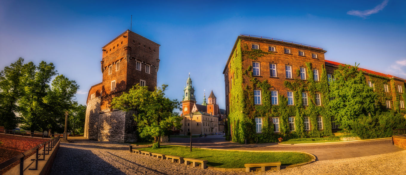 Panorama hradu Wawel
