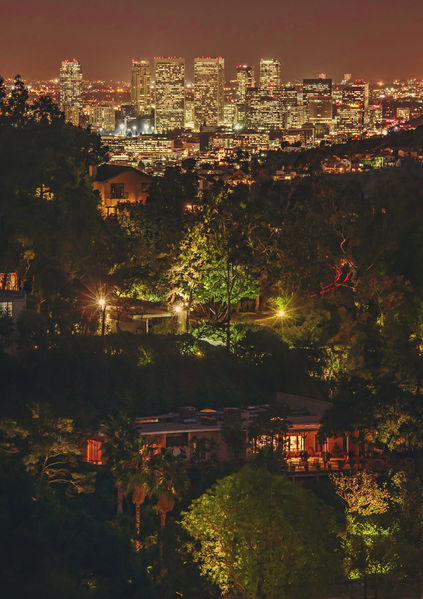 Soubor:Los Angeles from the Hollywood Hills.jpg