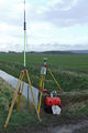 GPS Survey Equipment at Weir Dyke Bridge - geograph.org.uk - 336908.jpg