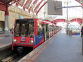 DLR Train in Canary Wharf station (8720495495).jpg