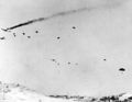 Junkers Ju 52 burning over Crete 1941.jpg