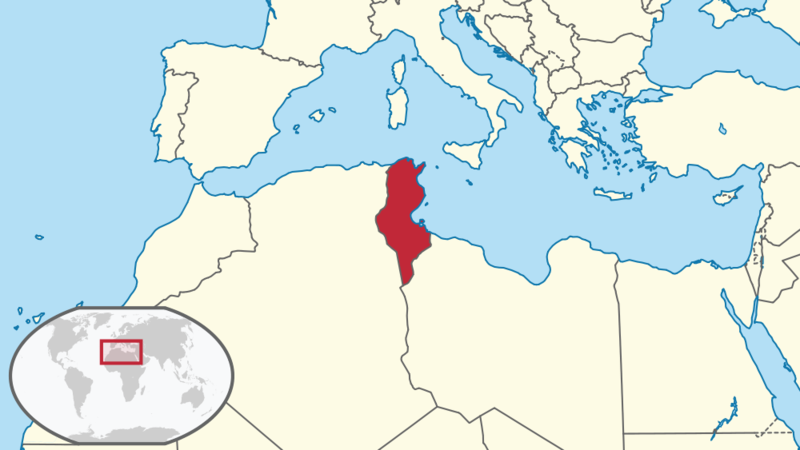Soubor:Tunisia in its region.png