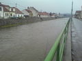 Řeka Oslava- zvýšená hladina.JPG