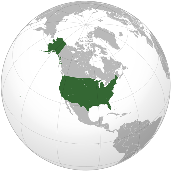 Soubor:United States (orthographic projection).png
