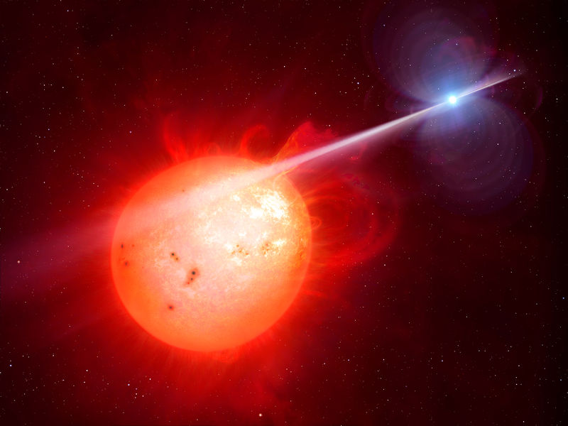 Soubor:Artist’s impression of the exotic binary star system AR Scorpii.jpg