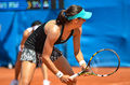 Caroline Garcia playing at the net 2014 Nürnberger Versicherungscup 20-05-2014.jpg