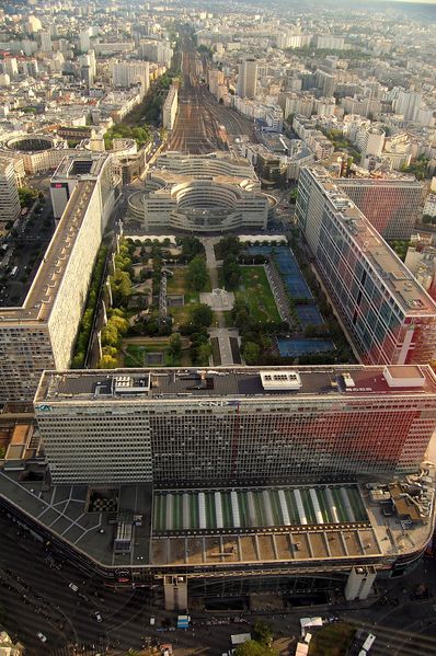 Soubor:Gare montparnasse vue de la tour.JPG