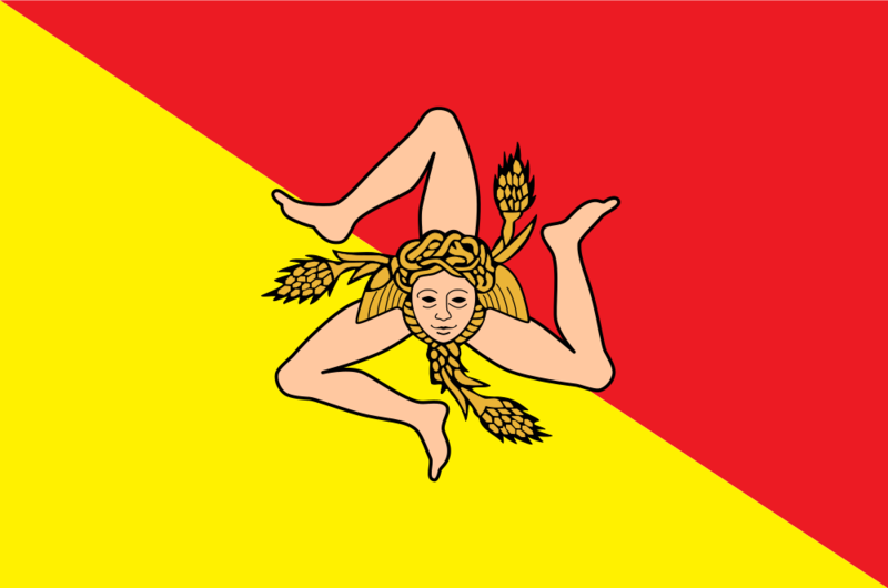 Soubor:Sicilian Flag.png