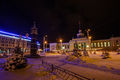 Вид на железнодорожный вокзал и площадь Гагарина в Петрозаводске.jpg