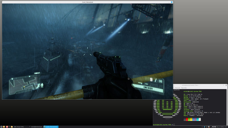 Soubor:Crysis 3 Remastered-Linux Mint-2026-015.jpg