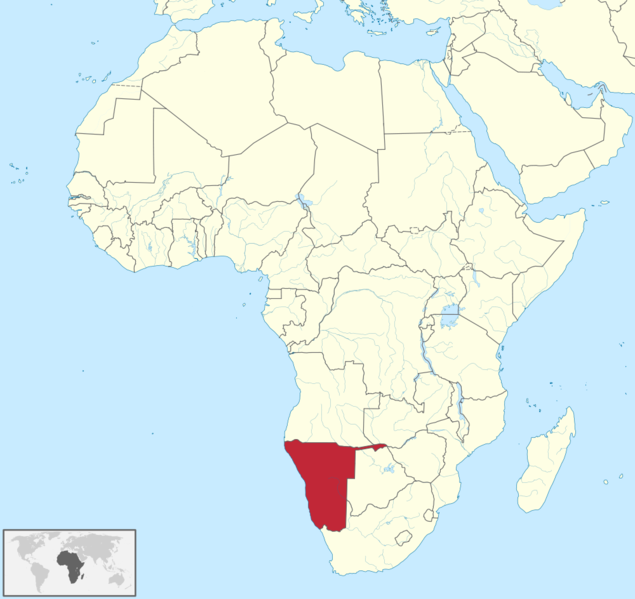 Soubor:Namibia in Africa.png