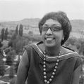 Afhalen van Josephine Baker in Frankrijk Portret J B, Bestanddeelnr 912-6480.jpg