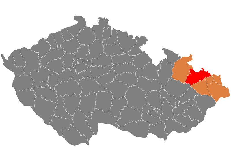 Soubor:Map CZ - district Opava.PNG