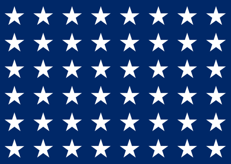 Soubor:US Naval Jack 48 stars.png