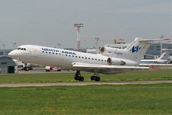Centre-Avia Yakovlev Yak-42 42385 Misko.jpg