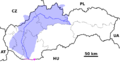 Váh River (SVK) - location and watershed.png