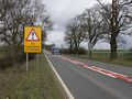 A Bad Sign on the A43 - geograph.org.uk - 143993.jpg