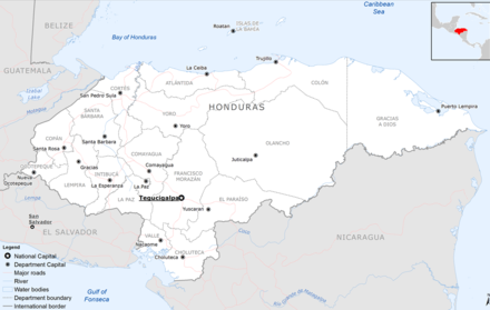 Departementy Hondurasu