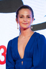 Alicia Vikander from "Earthquake Bird" at Opening Ceremony (2019)