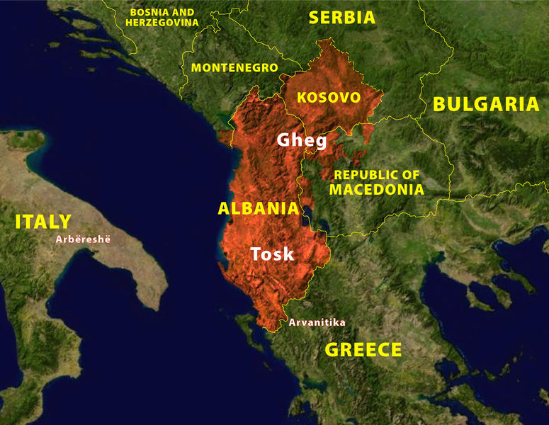 Soubor:Distribution map of the Albanian language.jpg