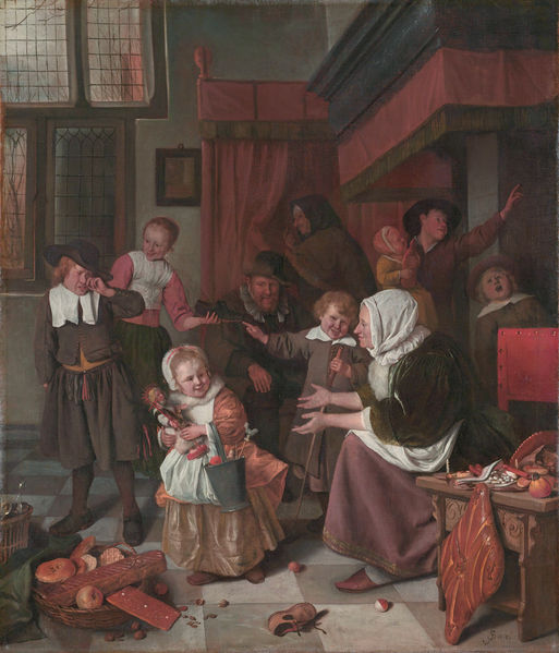 Soubor:Jan Steen – Het Sint-Nicolaasfeest.jpg