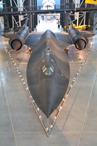 Lockheed SR-71A Blackbird (built in 1966 with US military serial 61-7972)