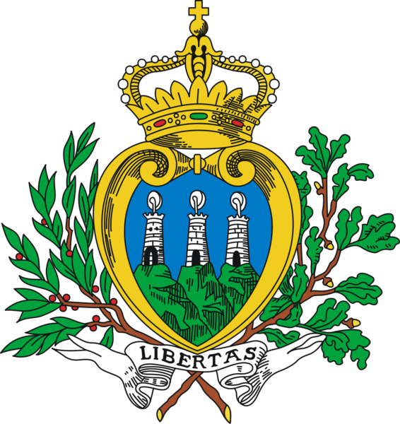 Soubor:Coat of arms of San Marino.png