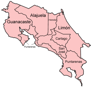 Provincie Kostariky