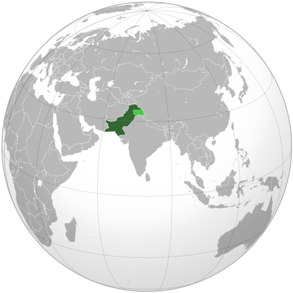 Soubor:Pakistan (orthographic projection).png
