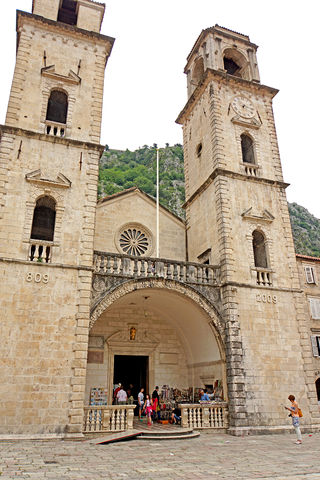 The Cathedral of St. Tryphon is a Roman Catholic cathedral. It is one of the oldest and most beautiful examples of Roman architecture along the Adriatic Sea.