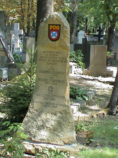 Soubor:Olšanské hřbitovy, Ruská osvobozenecká armáda.jpg