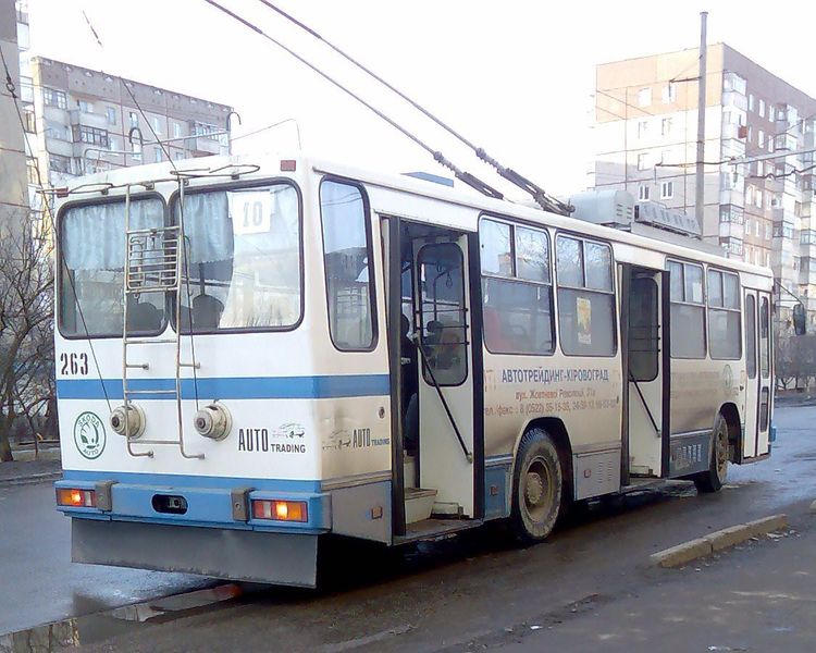 Soubor:Trolleybus in Kirovohrad.jpg