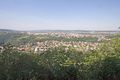 Zbraslav - pohled od vyhlídkového altánu na úbočí kopce Závist.jpg
