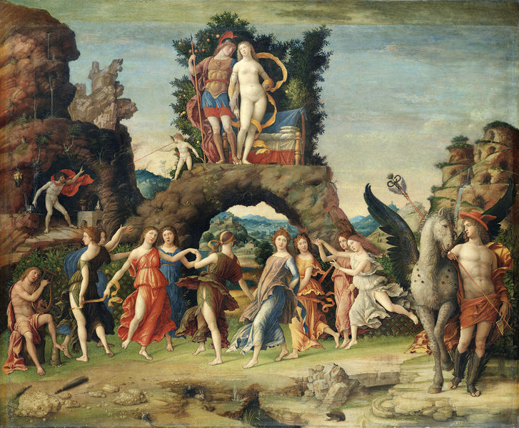 Soubor:La Parnasse, by Andrea Mantegna, from C2RMF retouched.jpg