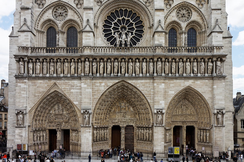 Soubor:Paris - Cathédrale Notre-Dame - Façade ouest - PA00086250 - 005.jpg