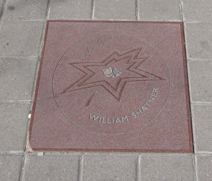 Soubor:William Shatner star on Walk of Fame.jpg