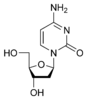 Struktura deoxycytidinu